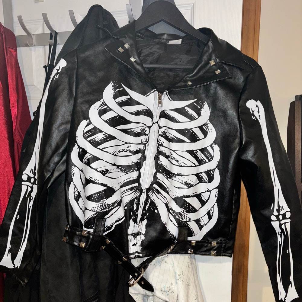 Spirit Black Leather Jacket